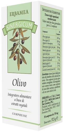 SINERGICUM OLIVO 50 COMPRESSE - Metafarm