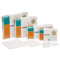 MEDICAZIONE STERILE IN FIBRE DI CELLULOSA ETILSOLFONATA GELIFICANTE DURAFIBER 5X5CM 10 PEZZI - Metafarm