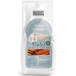 IL PANE DI ANNA PREPARATO PER CROSTATE SENZA GLUTINE E SENZA LATTE 500 G - Metafarm
