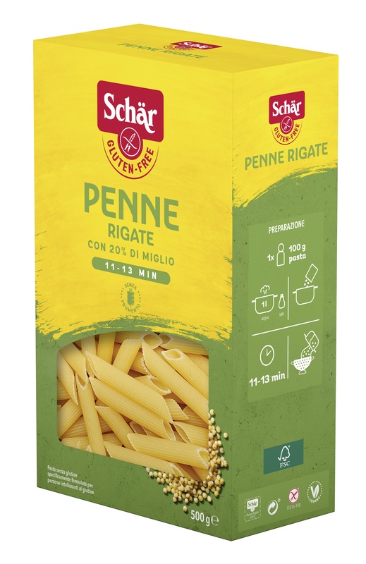 SCHAR PENNE RIGATE 500 G - Metafarm