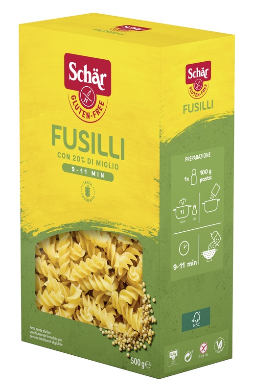 SCHAR FUSILLI 500 G - Metafarm