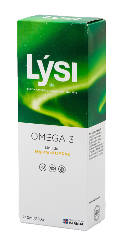 LYSI OMEGA3 LIQUIDO LIMONE 240 ML - Metafarm