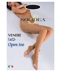 VENERE 140 OPEN TOE COLLANT NERO 3-ML - Metafarm