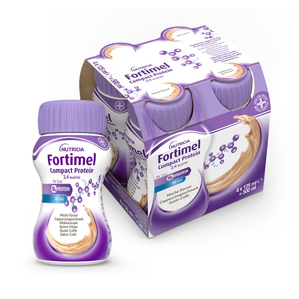 FORTIMEL COMPACT PROTEIN CAFFE' 4 BOTTIGLIE DA 125 ML - Metafarm