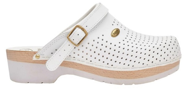 CLOG S/COMF.B/S CE BYCAST UNISEX WHITE WOODS BIANCO 37 - Metafarm