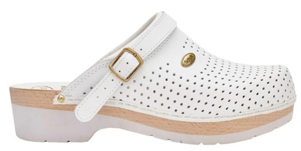 CLOG S/COMF.B/S CE BYCAST BIS UNISEX WHITE WOODS BIANCO 44 - Metafarm