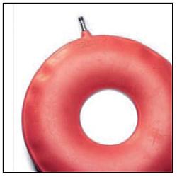 CIAMBELLA PER INVALIDI GONFIABILE IN GOMMA TEAM DELUXE IN SACCHETTO DIAMETRO 40 CM 1 PEZZO - Metafarm
