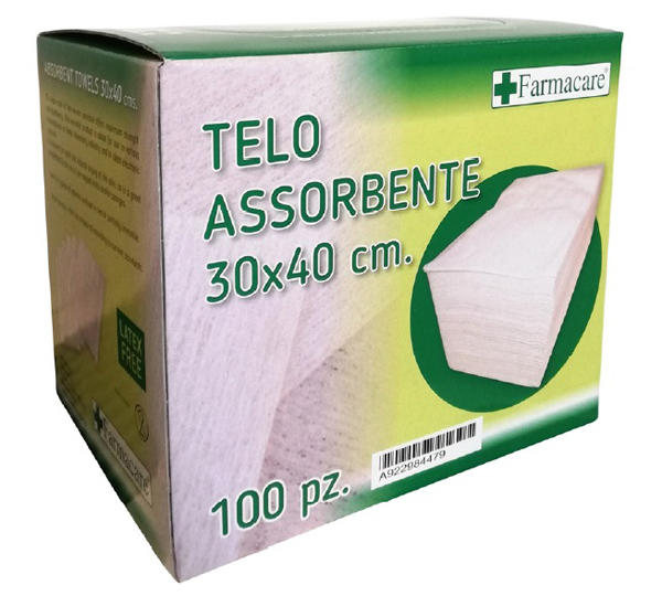 TELO ASSORBENTE 30X40CM 100 PEZZI - Metafarm