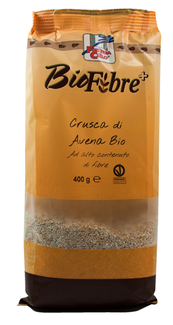 FSC BIOFIBRE+ CRUSCA DI AVENA BIO AD ALTO CONTENUTO DI FIBRA 400 G - Metafarm