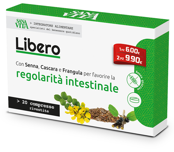 SANAVITA LIBERO 20 COMPRESSE - Metafarm
