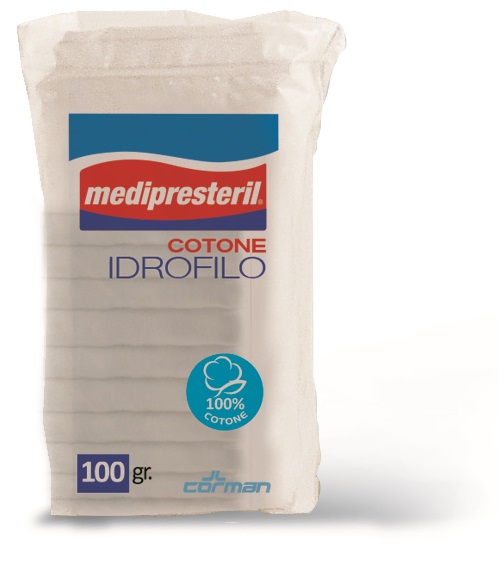 COTONE IDROFILO FU MEDIPRESTERIL CONFEZIONE DA 100GRAMMI - Metafarm