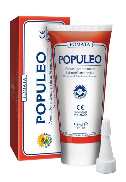 POPULEO POMATA EMORROIDI 50 ML - Metafarm