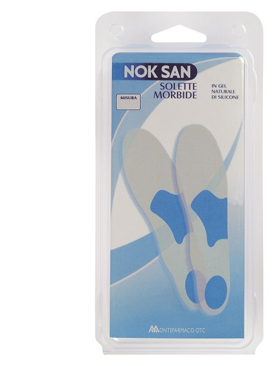 NOK SAN GEL SOLETTE MORBIDE M 2 PEZZI - Metafarm