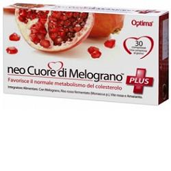 CUORE DI MELOGRANO NEOCUORE DI MELOGRANO PLUS 30 COMPRESSE 816 MG - Metafarm
