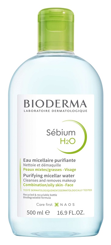 SEBIUM H2O ACQUA MICELLARE DETERGENTE PURIFICANTE 500 ML - Metafarm