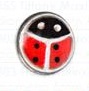 INVERNESS ORECCHINI COCCINELLA 5MM PLACCATI ORO R187C - Metafarm