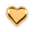 INVERNESS ORECCHINI CUORE PLACCATI ORO R932C - Metafarm