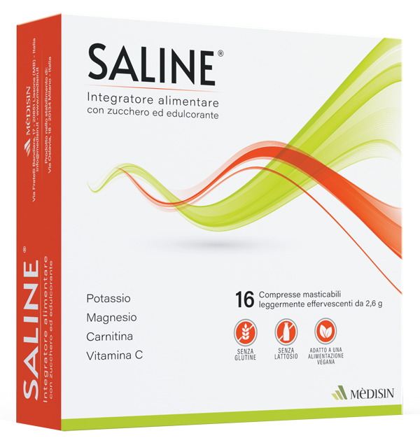 SALINE 16 COMPRESSE EFFERVESCENTI - Metafarm
