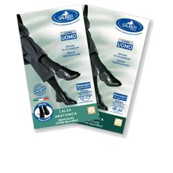 CALZA UOMO COTONE 70 DENARI  MEDIA BLU - Metafarm