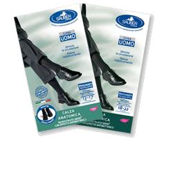 SAUBER CALZA UOMO Q-SKIN 140 DEN COLORE BLU TAGLIA M - Metafarm
