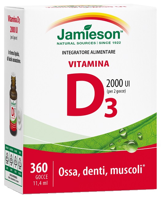 JAMIESON VITAMINA D GOCCE 11,4 ML - Metafarm