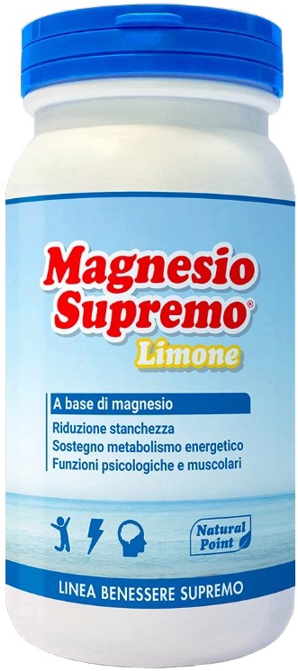 MAGNESIO SUPREMO LIMONE POLVERE 150 G - Metafarm