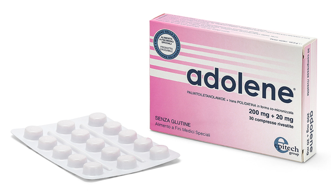 ADOLENE 200MG+20MG 30 COMPRESSE - Metafarm