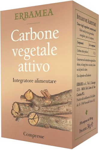 CARBONE VEGETALE ATTIVO 100 CAPSULE - Metafarm