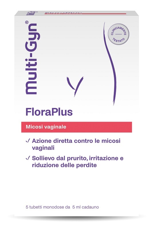 FLORAPLUS MULTI-GYN CANDIDOSI VAGINALE 5 TUBETTI X 5 ML - Metafarm