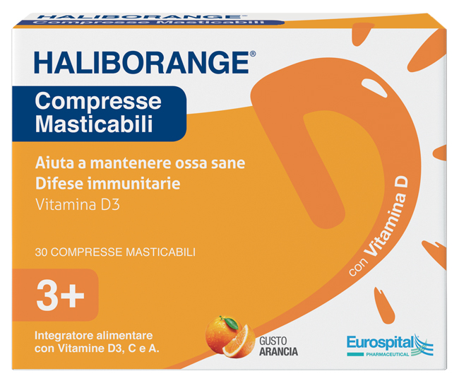 HALIBORANGE 30 COMPRESSE MASTICABILI 450MG - Metafarm