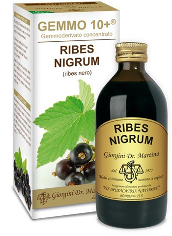 GEMMO 10+ RIBES NERO 200 ML LIQUIDO ANALCOLICO - Metafarm