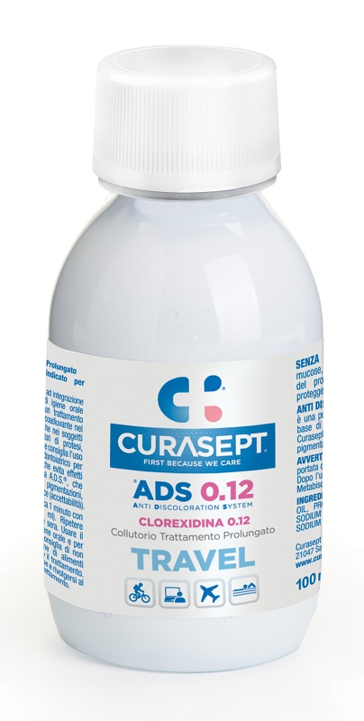 CURASEPT COLLUTORIO 0,12 TRAVEL ADS 100 ML - Metafarm