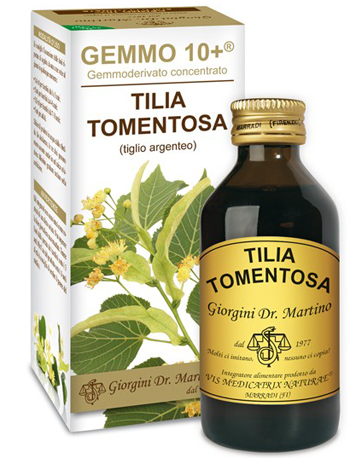 GEMMO 10+ TIGLIO ARGENTEO LIQUIDO ANALCOLICO 100 ML - Metafarm