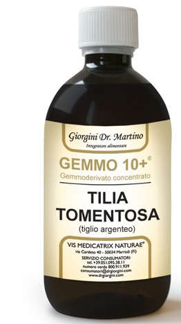 GEMMO 10+ TIGLIO ARGENTEO LIQUIDO ANALCOLICO 500 ML - Metafarm