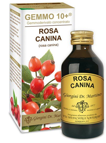 GEMMO 10+ ROSA CANINA LIQUIDO ANALCOLICO 100 ML - Metafarm