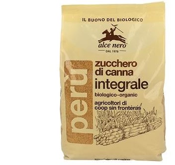 ZUCCHERO DI CANNA INTEGRALE AMERICA LATINA 500 G - Metafarm