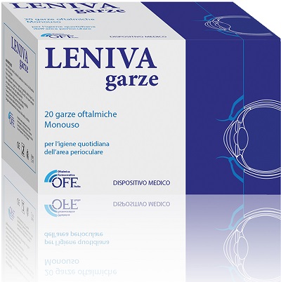 LENIVA GARZE OFTALMICHE 20 PEZZI - Metafarm