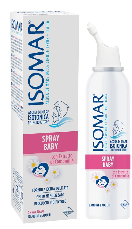ISOMAR SPRAY BABY CON CAMOMILLA 100 ML - Metafarm