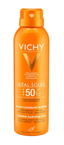 IDEAL SOLEIL SPRAY INVISIBLE SPF50 200 ML - Metafarm