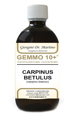 GEMMO 10+ CARPINO BIANCO 500 ML LIQUIDO ANALCOLICO - Metafarm