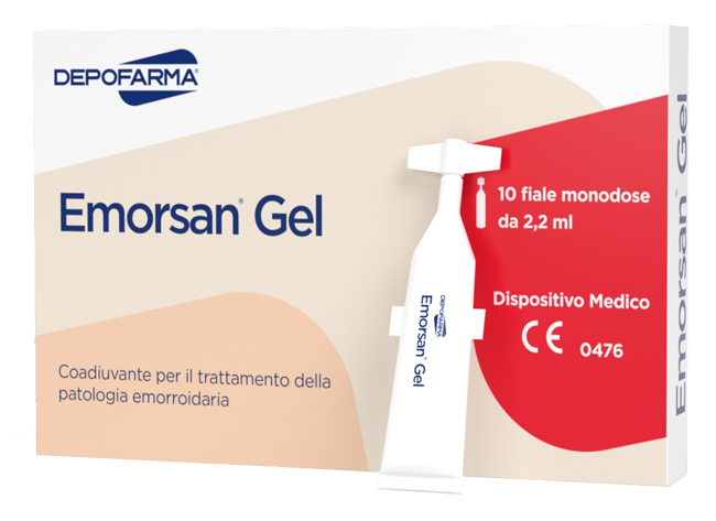 EMORSAN GEL 10 FIALE MONODOSE DA 2,2 ML - Metafarm