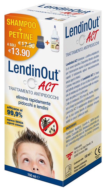 LENDINOUT ACT ANTIPIDOCCHI 150 ML - Metafarm