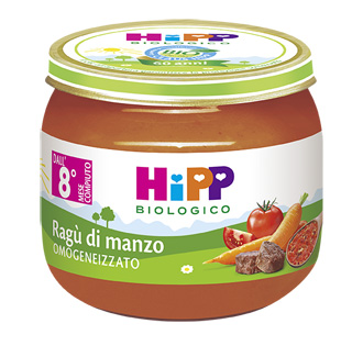 HIPP BIO HIPP BIO OMOGENEIZZATO SUGO RAGU' DI MANZO 2X80 G - Metafarm