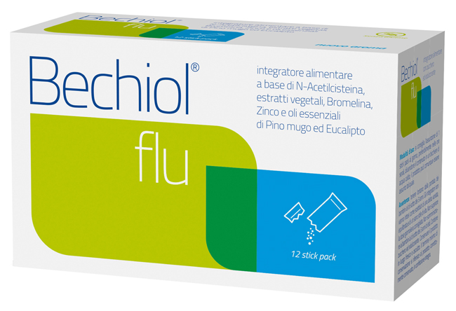 BECHIOL FLU 12 BUSTINE STICK PACK - Metafarm