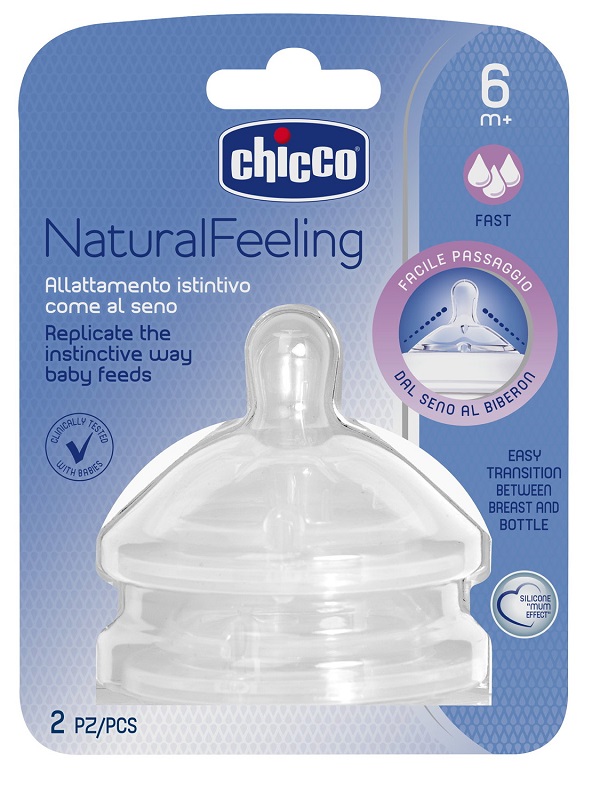 CHICCO TETTARELLA STEPUP NEW 6M+ FLUSSO VELOCE - Metafarm