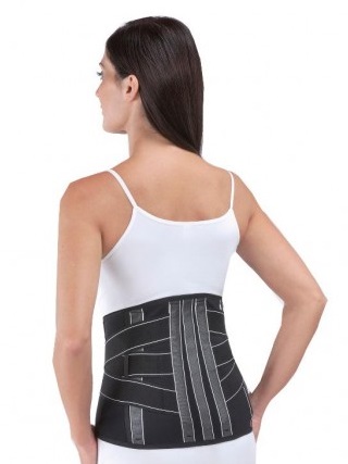 IN-CROSS CORSETTO ELASTICO NERO LARGE - Metafarm
