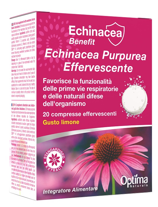 ECHINACEA EFFERVESCENTE 20 COMPRESSE - Metafarm
