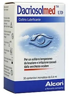 DACRIOSOLMED UD COLLIRIO LUBRIFICANTE 30 FLACONCINI MONODOSE 0,4 ML - Metafarm