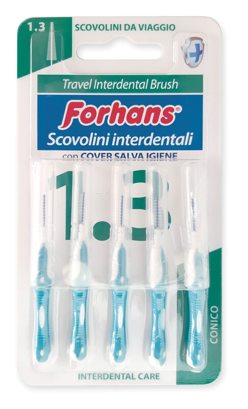 FORHANS TRAVEL INTERDENTAL BRUSH 1,3 - Metafarm