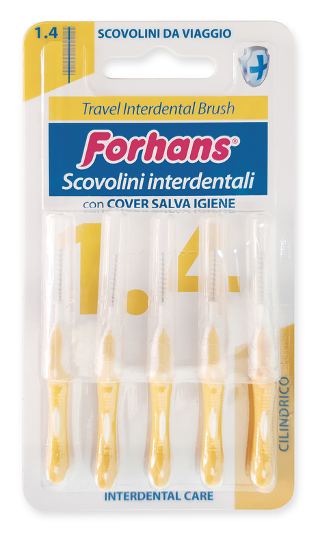 FORHANS TRAVEL INTERDENTAL BRUSH 1,4 - Metafarm